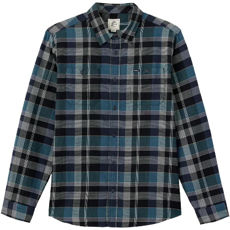 Men's Long - Line Oversized Casual Shirts in Dark Gray for a Relaxed and Modern LookMen's O'riginals Jonez Flannel