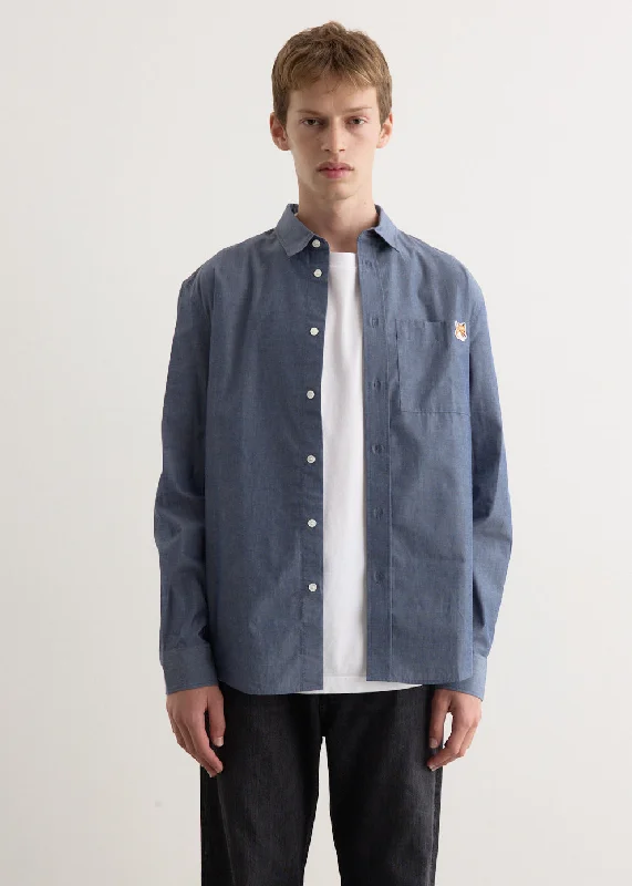 Men's formal - style silk blend polo shirts for special occasionsFox Head Casual Shirt