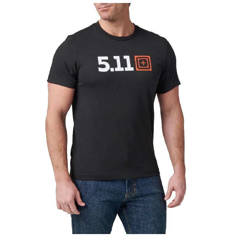 Men's Two - Tone Contrast Panel Casual Shirts in White and Navy for a Stylish and Eye - Catching Design5.11 Tactical Men's Scope Logo Graphic Short Sleeve T-Shirt
