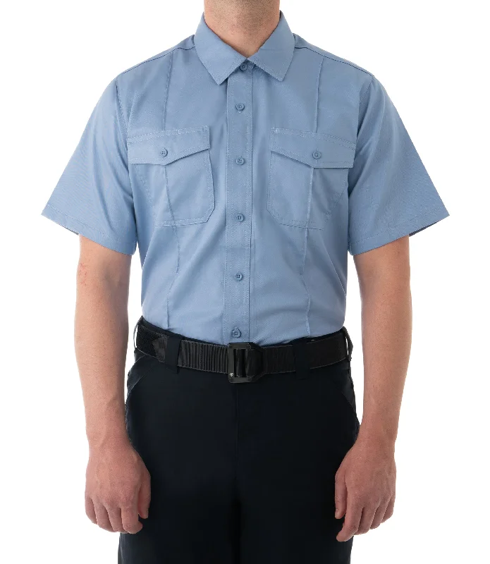 Men's Moisture - Wicking Performance Fabric Casual Shirts for Outdoor ActivitiesMen's Cotton Station Short Sleeve Shirt