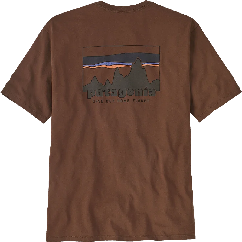 Men's Slim - Fit Printed Floral Casual Shirts in Pastel Colors for a Spring - Inspired VibeMen's '73 Skyline Organic T-Shirt