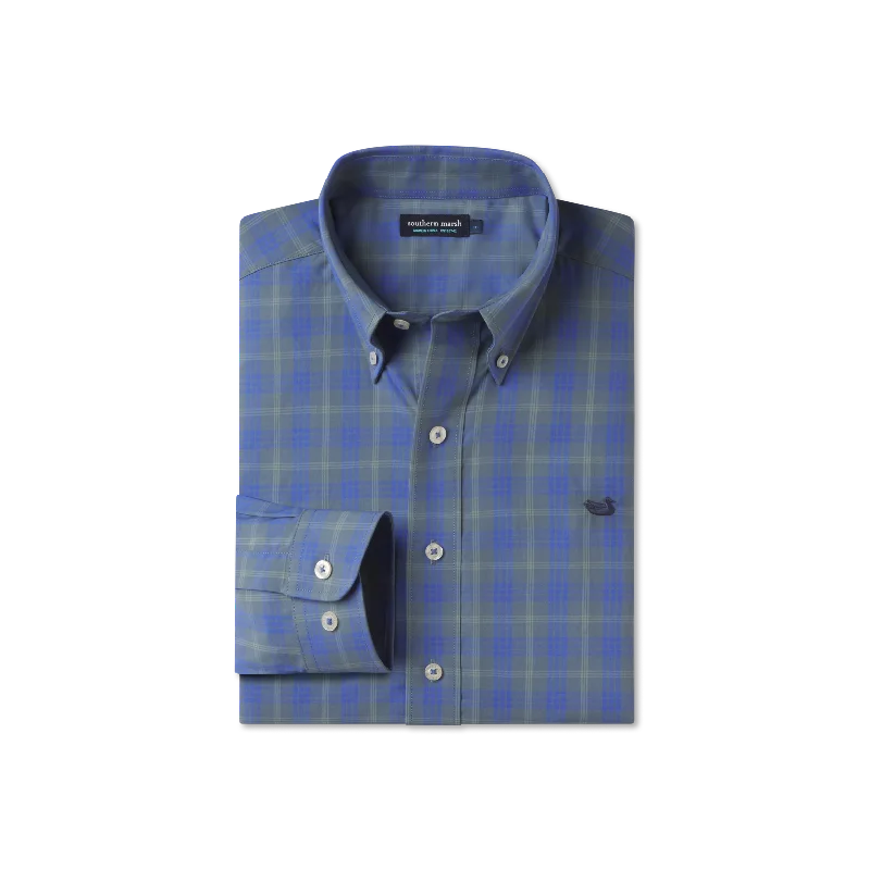 Dark Green and Royal Blue