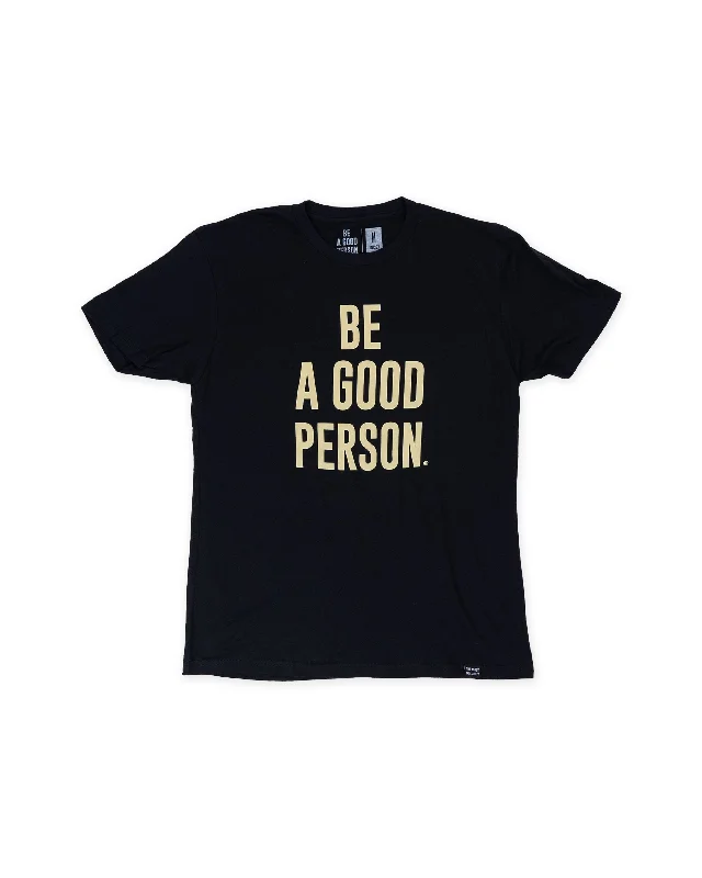 Men's Embroidered Detail Casual Shirts in Beige for a Touch of EleganceSignature T-Shirt - Graceful Gold