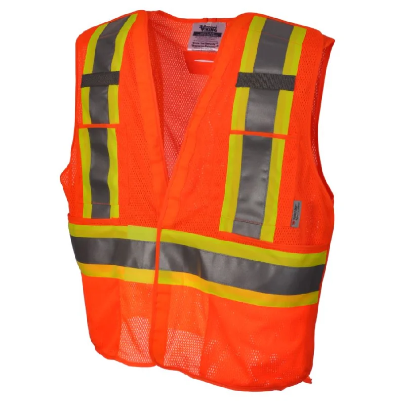 Men's Stretch - Fabric Casual Shirts in Navy Blue for a Comfortable and Flexible FitViking® Unisex Tear Away Hi-Vis Safety Vest