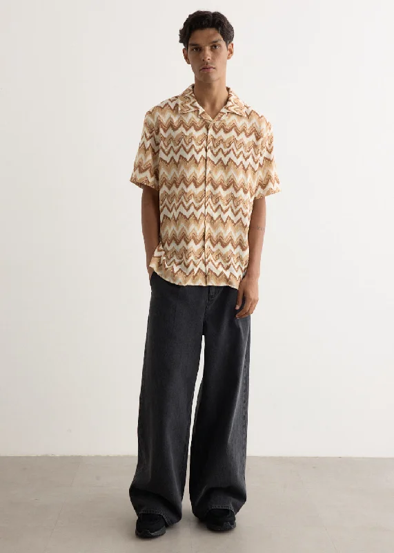 Men's vintage - inspired retro polo shirts with unique patternsRampart Camp Collar Shirt