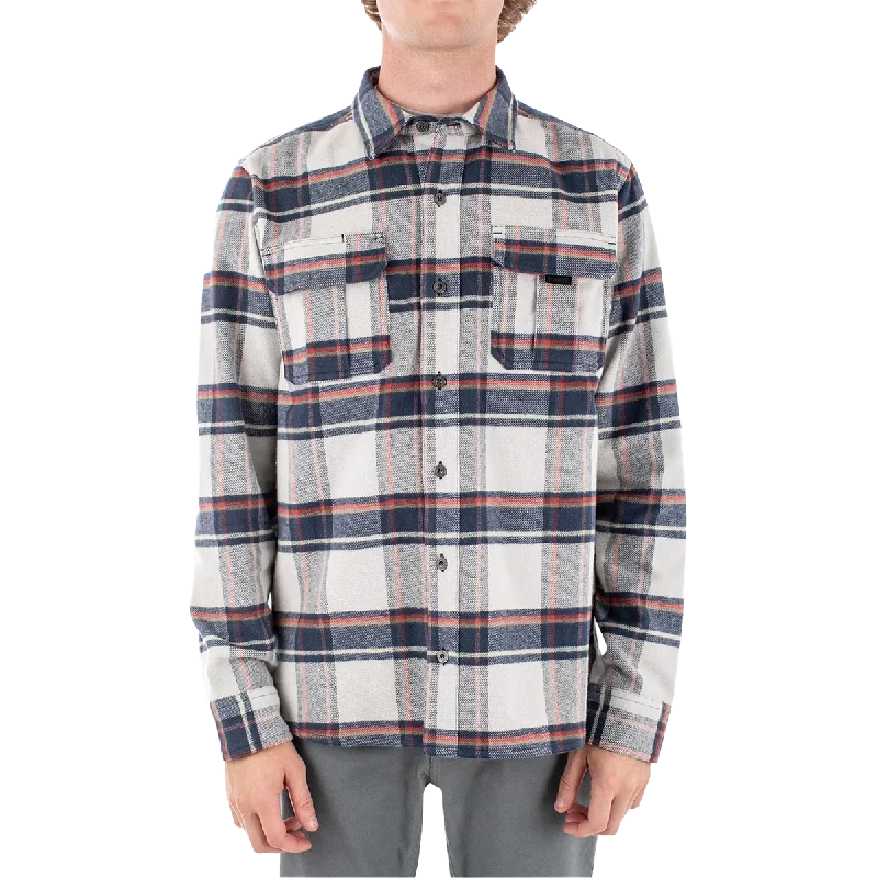 Men's Distressed Denim Casual Shirts with Frayed Edges for a Trendy and Rugged LookMen's Arbor Flannel