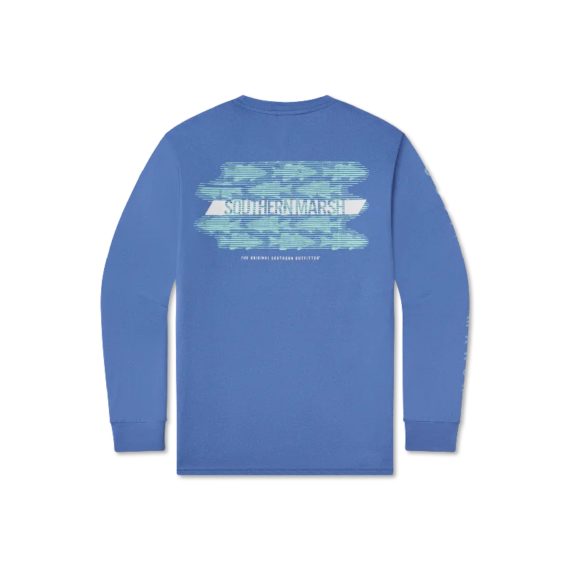Men's Organic Cotton Casual Shirts with a Soft Handfeel for Everyday ComfortFieldTec™ Featherlight Tee - Summer School - Long Sleeve