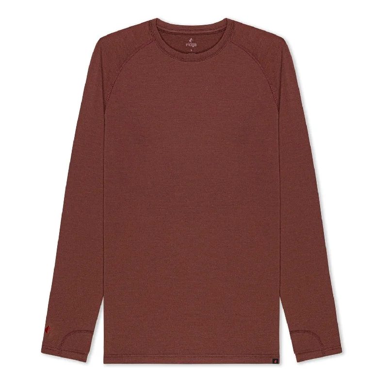 Men's Graphic - Printed Casual Shirts with Pop - Culture References for a Fun and Stylish LookMen's Inversion Heavyweight Merino Wool Base Layer Crew Shirt