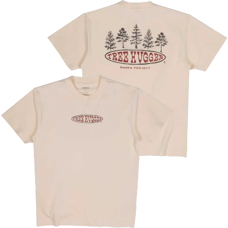 Men's Short - Sleeve Linen Casual Shirts in Light Khaki for a Breathable Summer OptionMen's Tree Hugger Tee