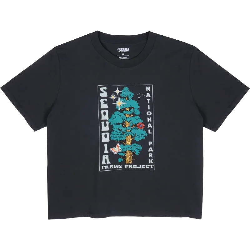 Men's Sustainable Recycled Material Casual Shirts for Eco - Conscious ConsumersWomen's Sequoia Spirit Boxy Tee