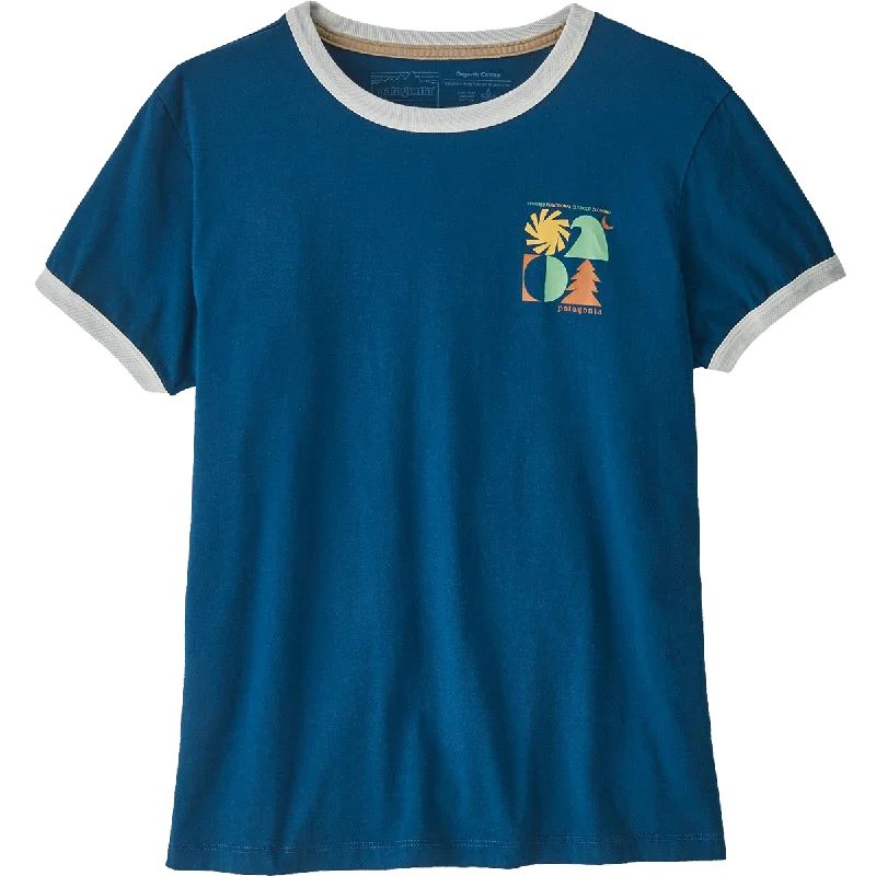 Men's Graphic - Printed Casual Shirts with Pop - Culture References for a Fun and Stylish LookWomen's Spirited Seasons Organic Ringer Tee