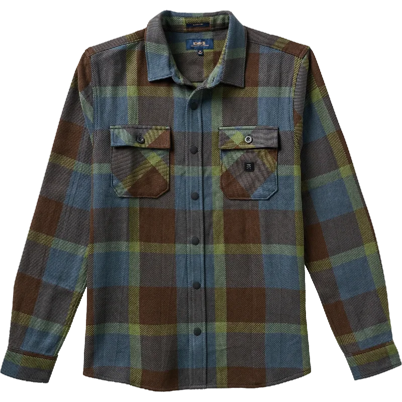 Men's Stretch - Fabric Casual Shirts in Navy Blue for a Comfortable and Flexible FitMen's Nordsman Cotton Long Sleeve Flannel
