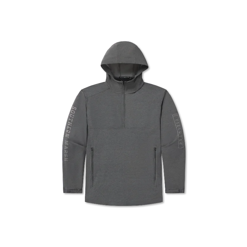 Men's Distressed Denim Casual Shirts with Frayed Edges for a Trendy and Rugged LookYucatan Ultralight Performance Pullover