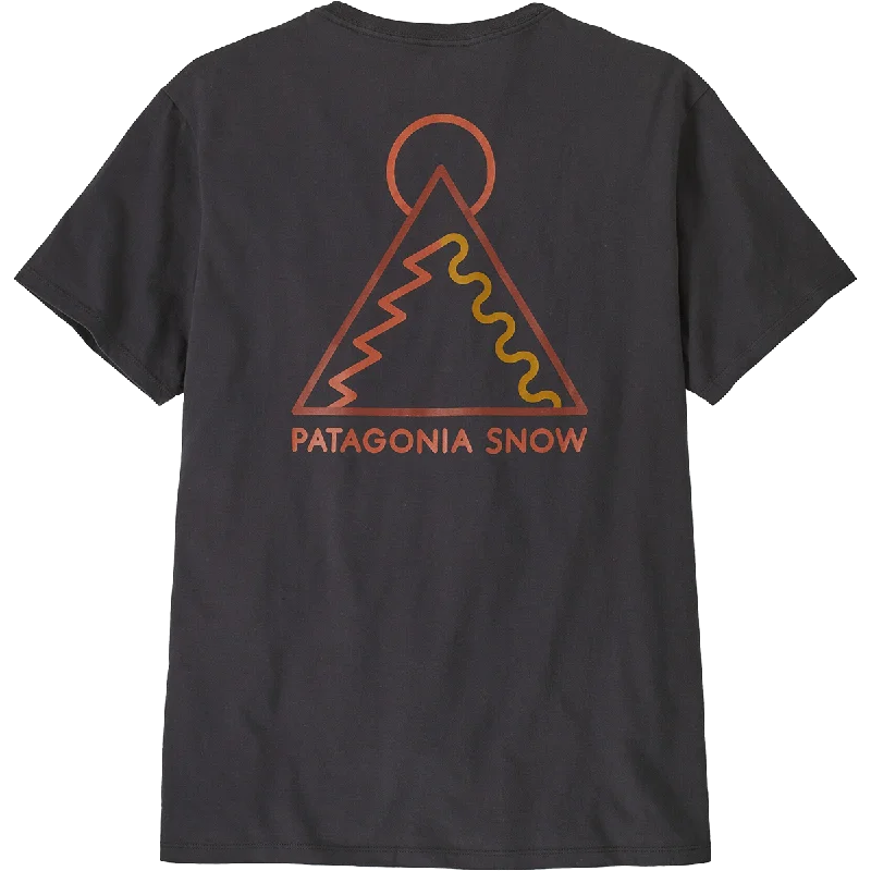 Men's Thermal - Lined Casual Shirts in Black for Added Warmth in Cold WeatherMen's Dawn Tracks Organic T-Shirt