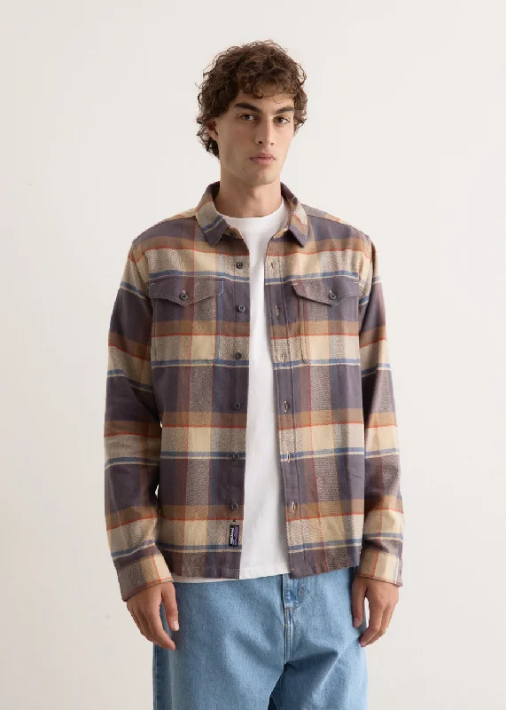 Men's ribbed cuffs and hem polo shirts for a textured lookM's Fjord Flannel Shirt
