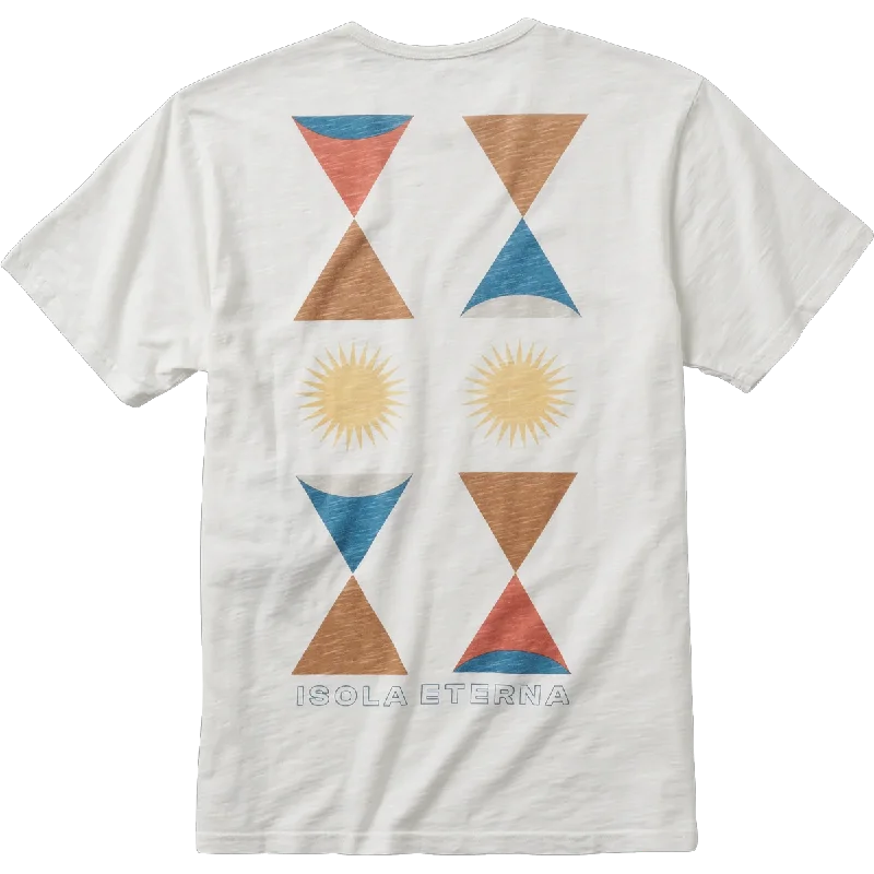 Men's Thermal - Lined Casual Shirts in Black for Added Warmth in Cold WeatherMen's Heart Studios Isola Eterna Tee