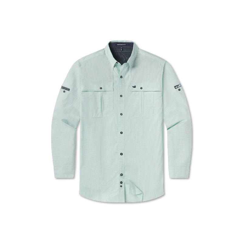 Men's Thermal - Lined Casual Shirts in Black for Added Warmth in Cold WeatherPerdido Fishing Shirt