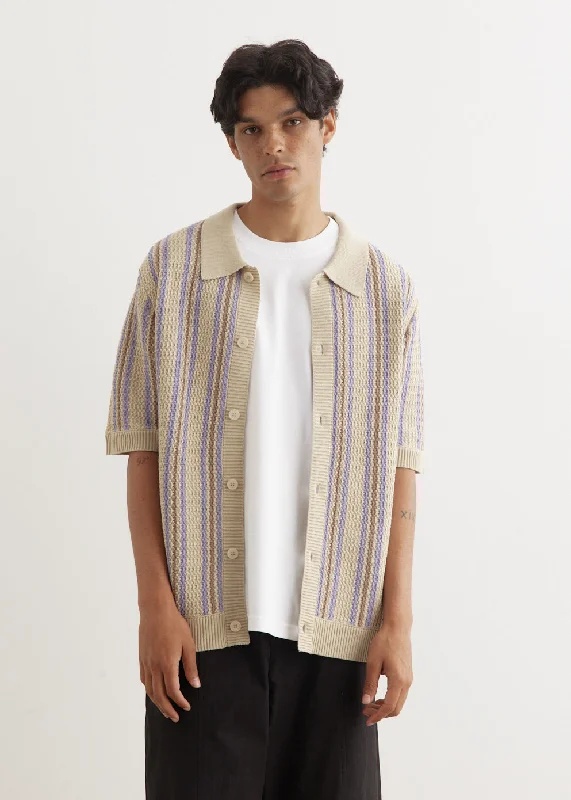 Men's color - block polo shirts with a bold fashion statementJackie Short Sleeve Shirt