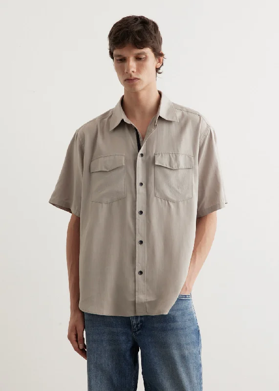 Men's formal - style silk blend polo shirts for special occasionsMatthew 2 Pocket Short Sleeve Shirt