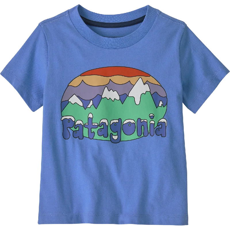 Men's Distressed Denim Casual Shirts with Frayed Edges for a Trendy and Rugged LookYouth Baby Fitz Roy Flurries T-Shirt