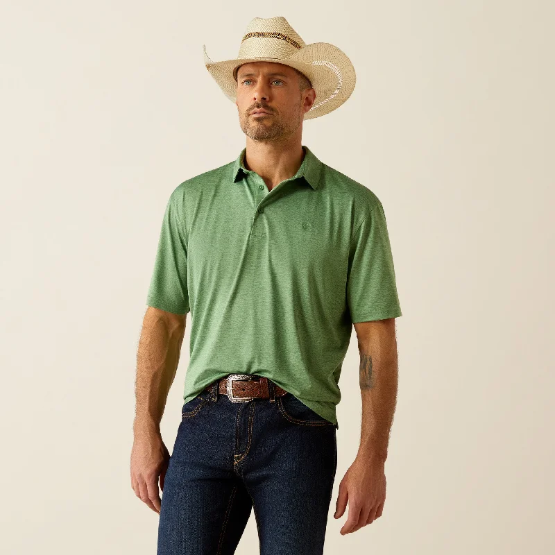 Men's vintage - inspired retro polo shirts with unique patternsMen's Ariat Charger 2.0 Polo #10055125