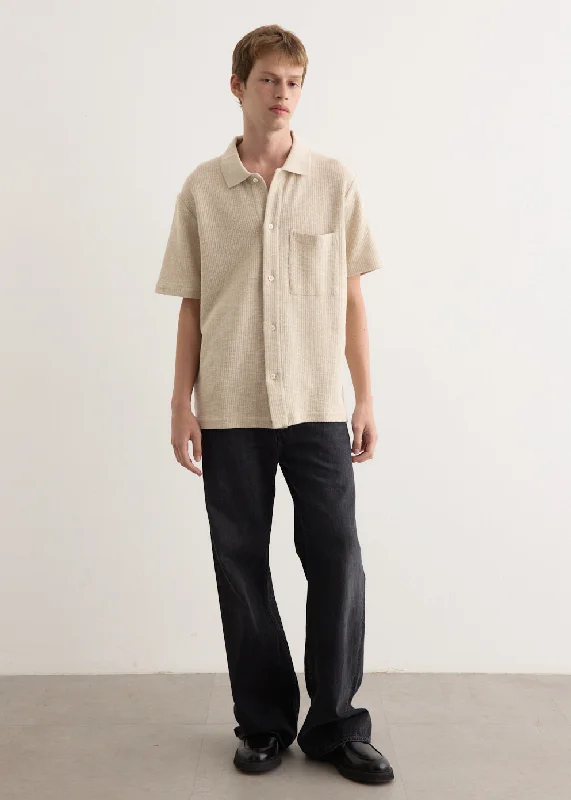 Men's quick - dry polo shirts for water sports activitiesGustav Crochet Jersey Shirt