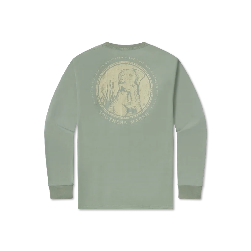 Men's Thermal - Lined Casual Shirts in Black for Added Warmth in Cold WeatherFieldTec™ Comfort Tee - Engraved Outfitter - Long Sleeve