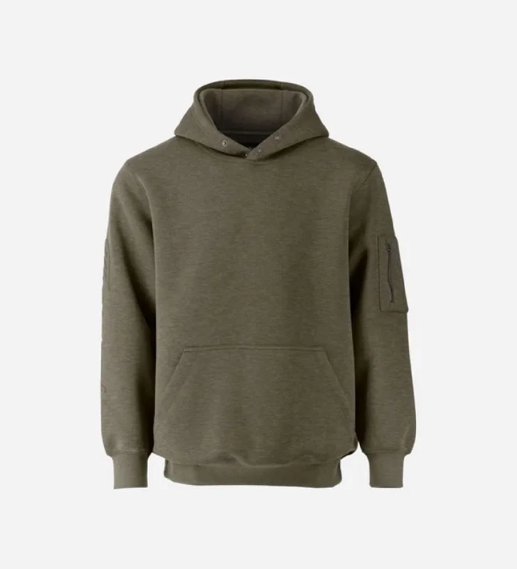 Men's Two - Tone Contrast Panel Casual Shirts in White and Navy for a Stylish and Eye - Catching DesignThorogood Men's Durable Water Repellent Performance Logo Hoodie