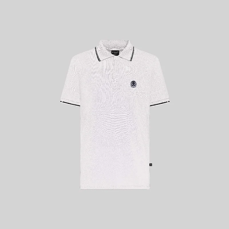 Men's button - down spread collar polo shirts for business casualVEYRONA POLO BOX MOONBEAM