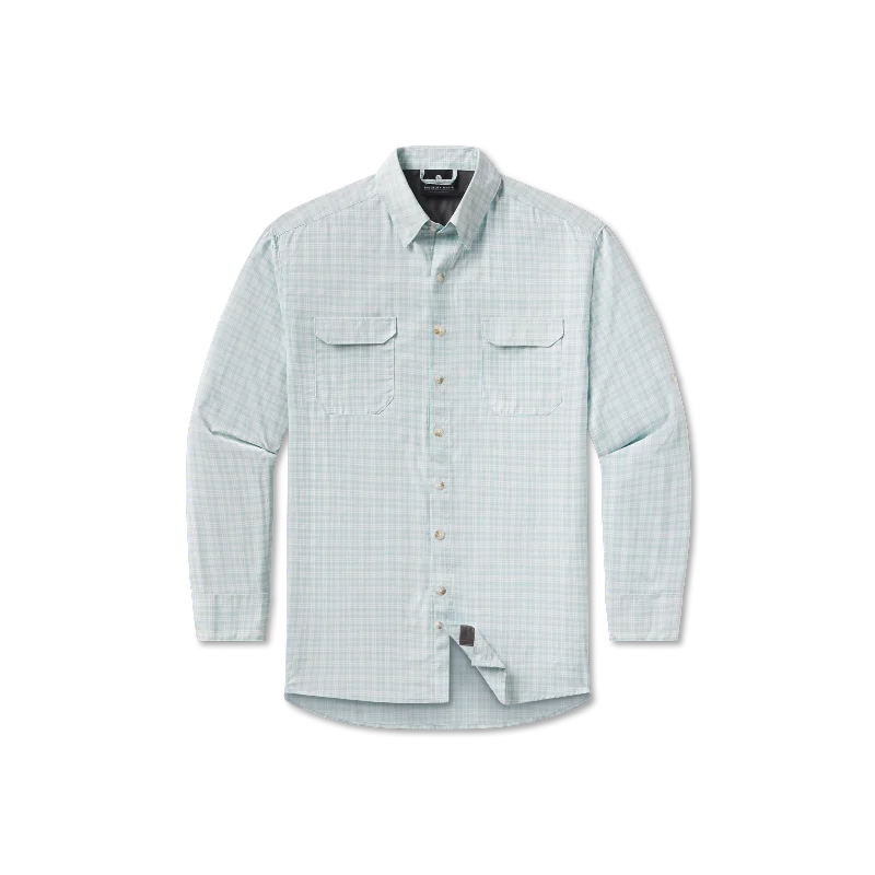 Men's Thermal - Lined Casual Shirts in Black for Added Warmth in Cold WeatherMerida Mar Performance Shirt - Long Sleeve