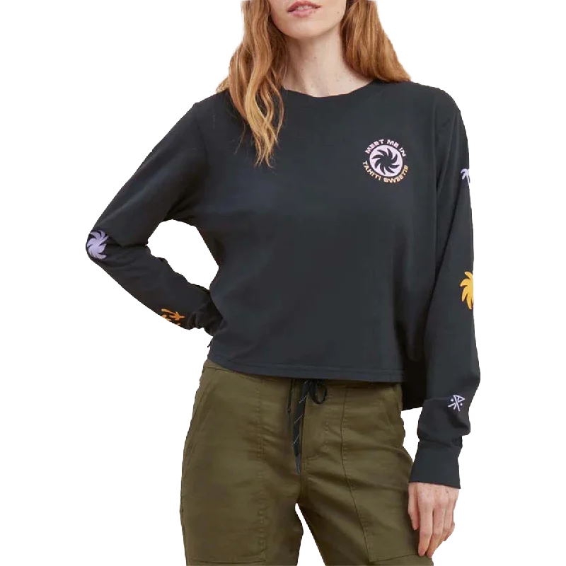Men's Slim - Fit Printed Floral Casual Shirts in Pastel Colors for a Spring - Inspired VibeWomen's Meet Me In Tahiti Long Sleeve