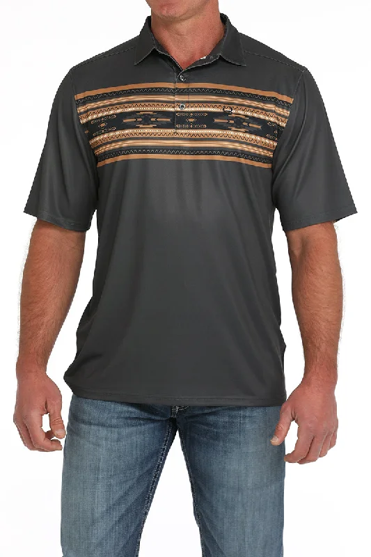 Men's antimicrobial polo shirts for odor - free daily wearMen's Cinch ArenaFlex Polo #MTK1863041