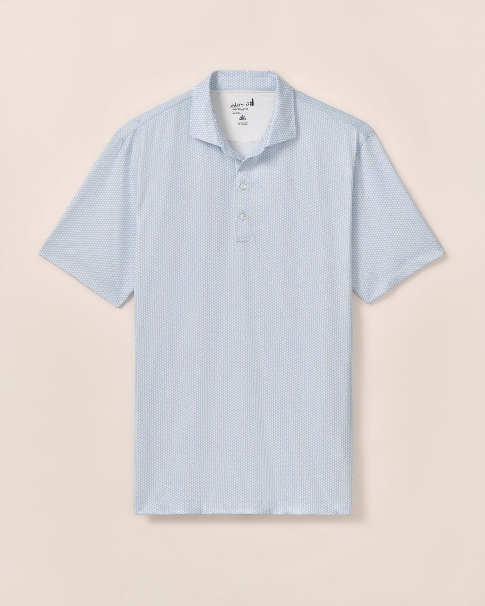 Men's high - collar polo shirts with a modern twistJohnnie-O Hex Performance Polo