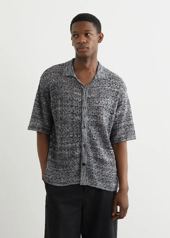 Men's budget - friendly basic polo shirts in multiple colorsRapture Knit Short Sleeve Shirt
