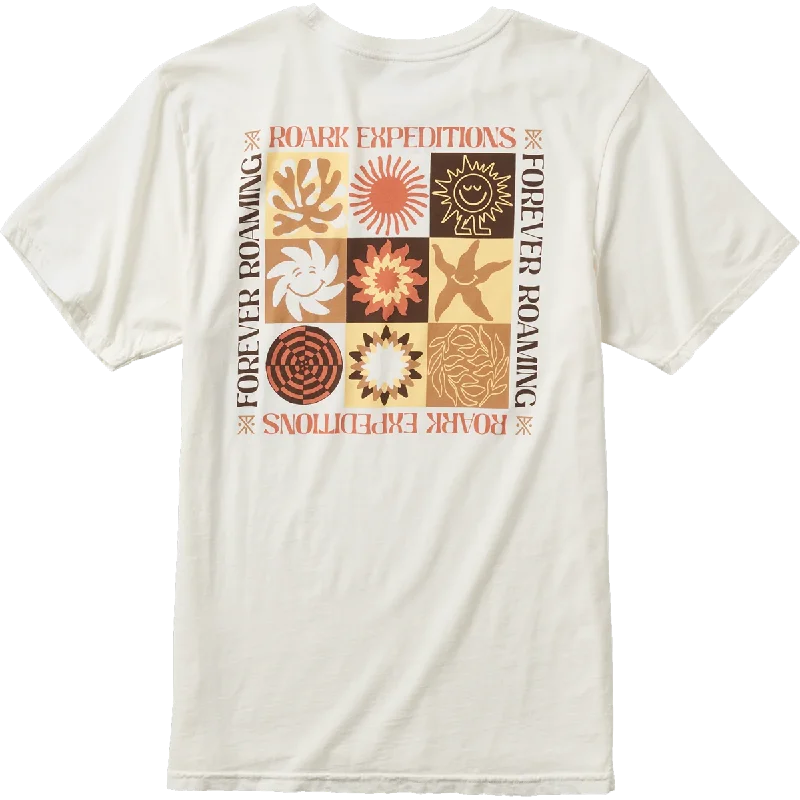 Men's Long - Line Oversized Casual Shirts in Dark Gray for a Relaxed and Modern LookMen's Roark Expeditions Tee