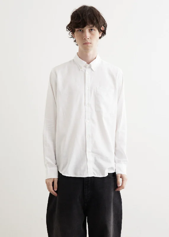Men's ribbed cuffs and hem polo shirts for a textured lookArne Shirt
