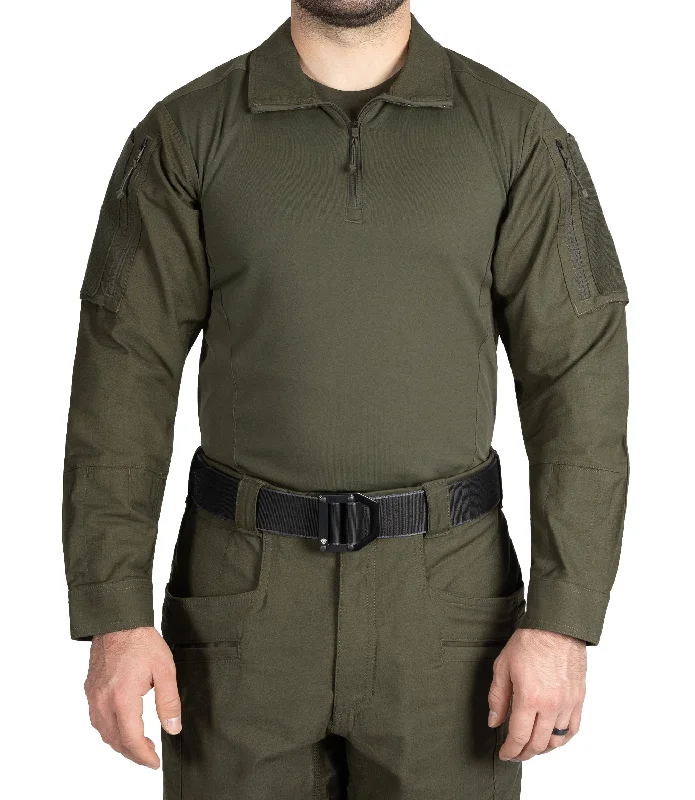 Men's Long - Line Oversized Casual Shirts in Dark Gray for a Relaxed and Modern LookMen's Defender Shirt