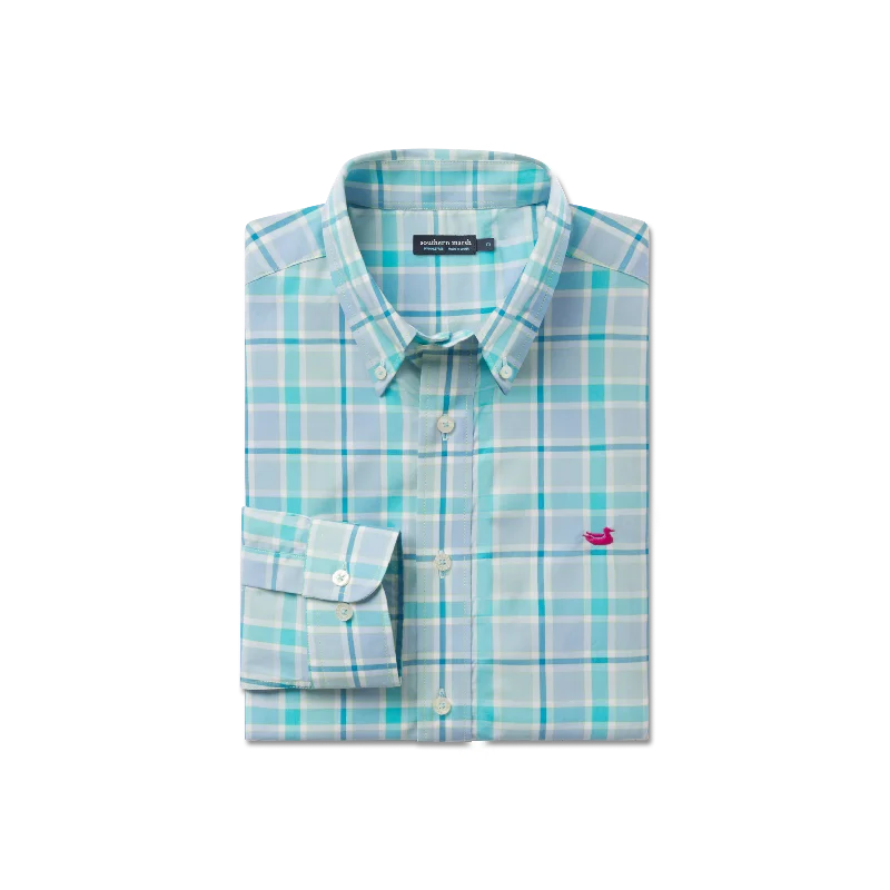 Men's Moisture - Wicking Performance Fabric Casual Shirts for Outdoor ActivitiesYouth Brevard Plaid Dress Shirt