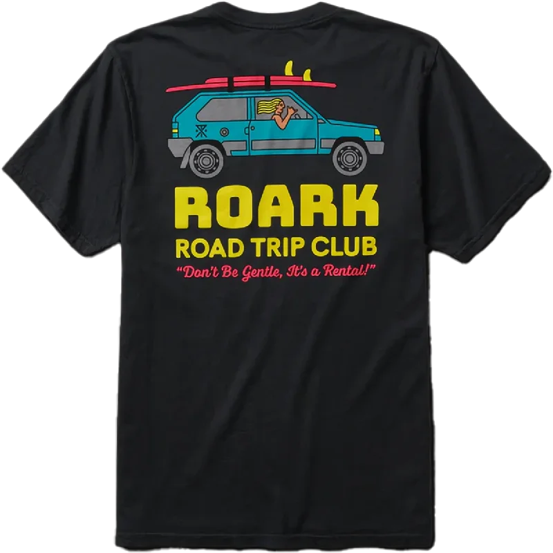 Men's Slim - Fit Printed Floral Casual Shirts in Pastel Colors for a Spring - Inspired VibeMen's Road Trip Club Tee