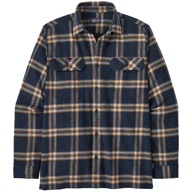 Men's Button - Down Oxford Casual Shirts in Crisp White for a Classic and Versatile StyleMen's Long Sleeve Organic Cotton Fjord Flannel Shirt