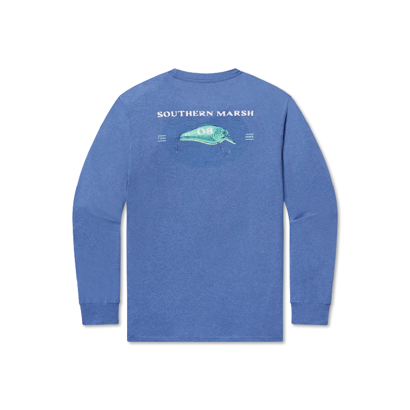 Men's Button - Down Oxford Casual Shirts in Crisp White for a Classic and Versatile StyleFieldTec™ Featherlight Tee - 08 Lure - Long Sleeve