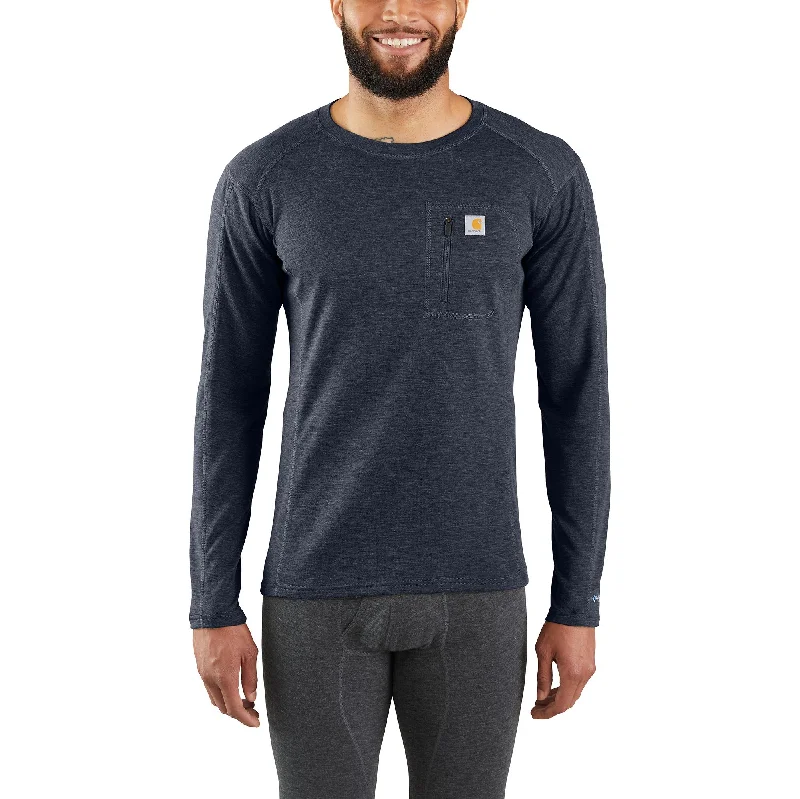 Men's Stretch - Fabric Casual Shirts in Navy Blue for a Comfortable and Flexible FitCarhartt Men's Heavyweight Baselayer Thermal Shirt