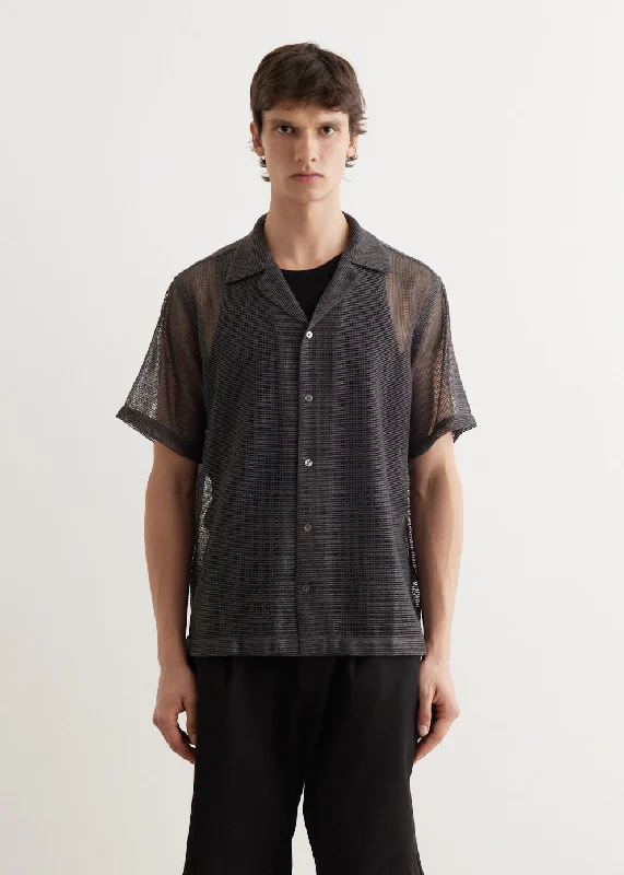 Men's vintage - inspired retro polo shirts with unique patternsCanty Mesh Short Sleeve Shirt