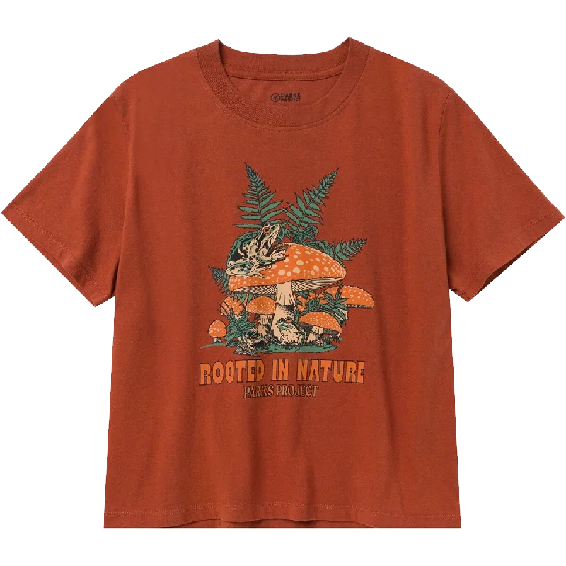 Plus Size Men's Plaid Flannel Casual Shirts in Earth Tones for a Cozy Fall OutfitWomen's Rooted in Nature Ferns Boxy Tee