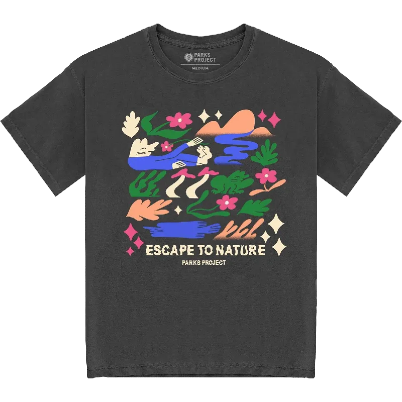 Men's Organic Cotton Casual Shirts with a Soft Handfeel for Everyday ComfortEscape to Nature Tee