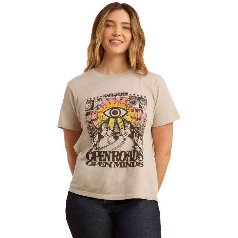 Men's Graphic - Printed Casual Shirts with Pop - Culture References for a Fun and Stylish LookWomen's Open Roads Short Sleeve Tee