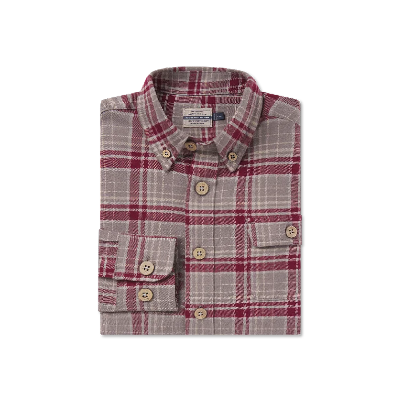Men's Moisture - Wicking Performance Fabric Casual Shirts for Outdoor ActivitiesYouth DeWitt Plaid Flannel