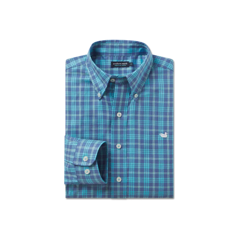 Men's Sustainable Recycled Material Casual Shirts for Eco - Conscious ConsumersMiddleton Windowpane Dress Shirt