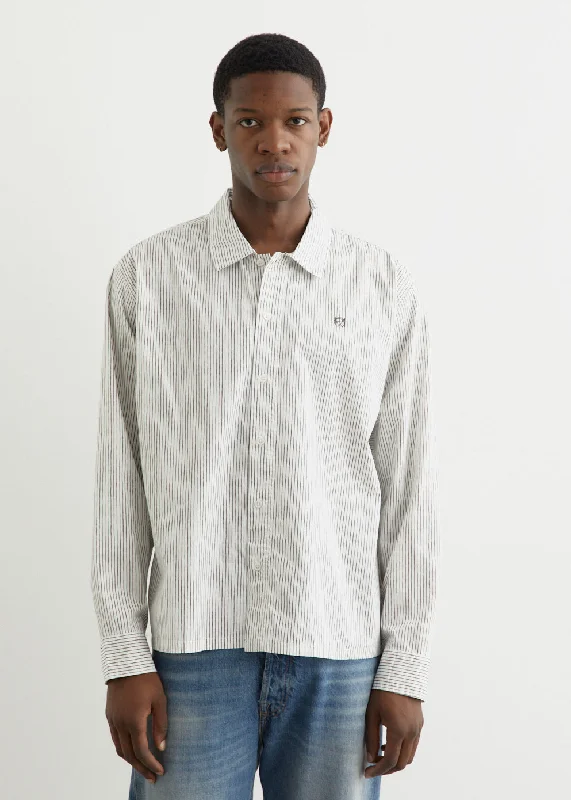 Men's breathable cotton blend polo shirts for summer outingsVacation Long Sleeve Button Up Shirt