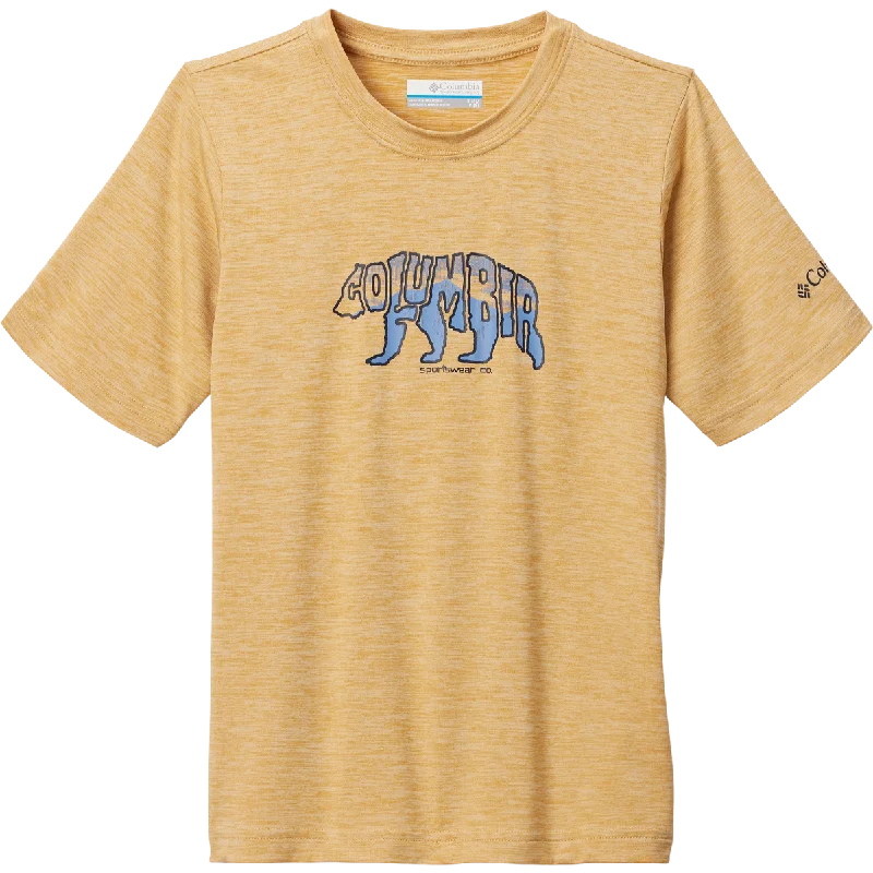 Men's Distressed Denim Casual Shirts with Frayed Edges for a Trendy and Rugged LookYouth Mount Echo Short Sleeve Graphic Shirt